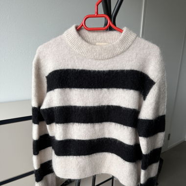 Gestreifter Wollpulli H&M 