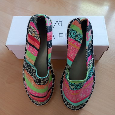 Espadrilles multicolores
