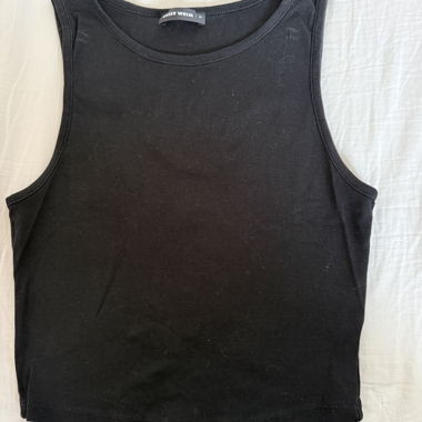 Top senza maniche nero Tally Weijl