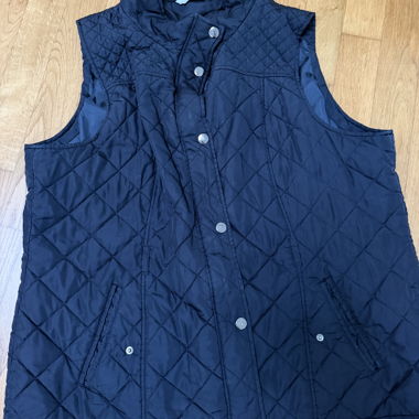 Gilet imbottito blu navy