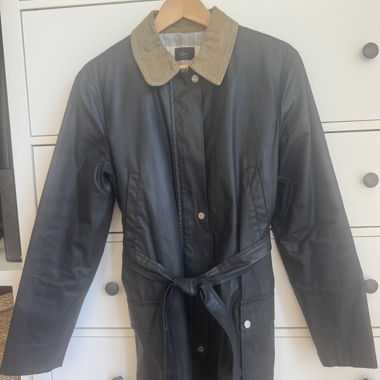 Lacoste waxed cotton jacket