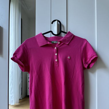 Pink polo 