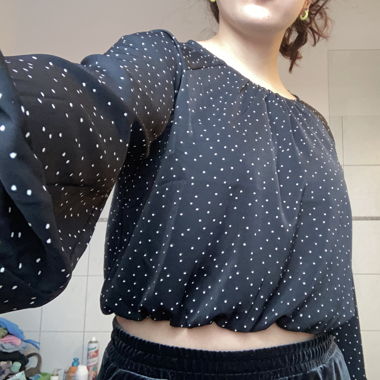 Cropped Bluse