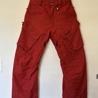 Pantaloni da sci/snow Volcom rossi