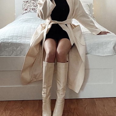 Cappotto crema H&M 