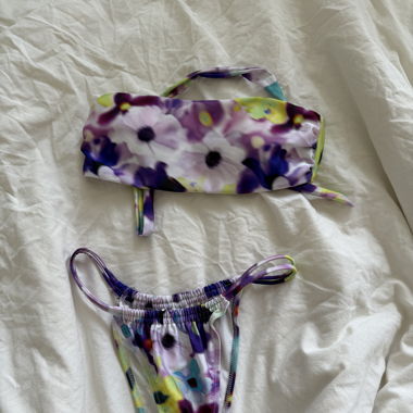 floral bikini 
