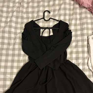 Bubble robe courte noir 