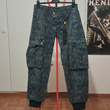 Pantalone cargo Kosmo Lupo nero taglia 31 US