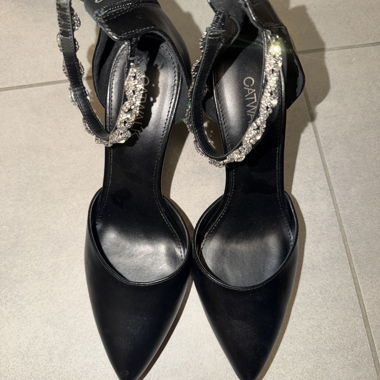 Tacchi alti neri Catwalk Tagl. 38
