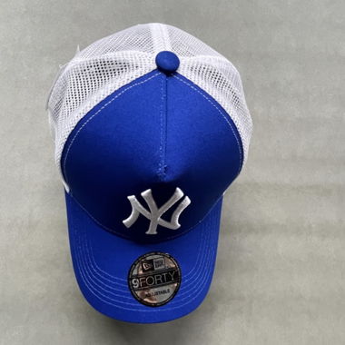 Blau-weisse New Era NY Yankees Cap