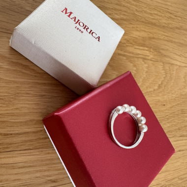 Majorica Perlenring