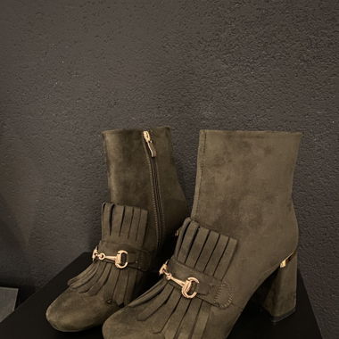 Heel Boots Sage