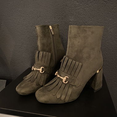 Heel Boots Sage