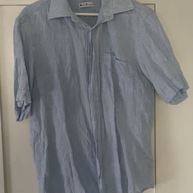 Camicia vintage a maniche corte