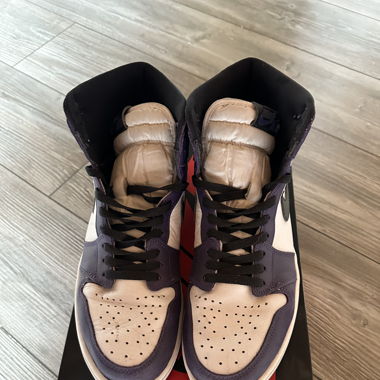 Jordan 1 high retro purple