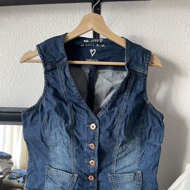 cool jeans vest