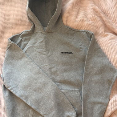 Felpa Oversize grigia 9N1M SENSE