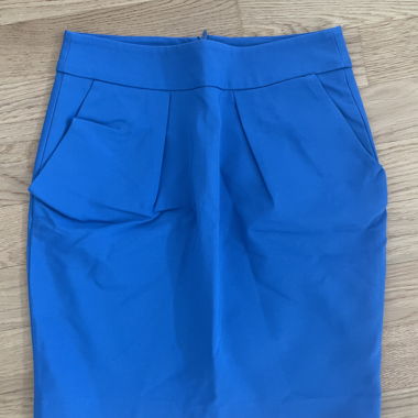 Gonna blu Zara Basic XS
