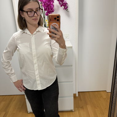 H&M weisse Bluse