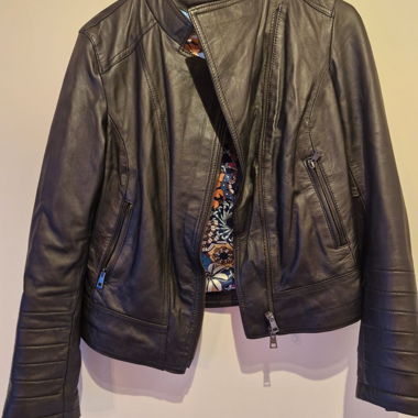 Lederjacke