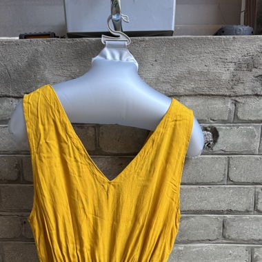 Jumpsuit kurz gelb