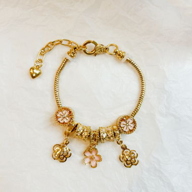 CHERRY BLOSSOM CHARM BRACELET ARMBAND G