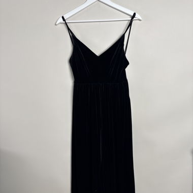 Robe en Velours Noir