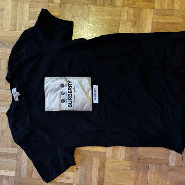 T-shirt Burberry nero