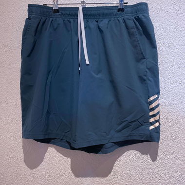 Shorts New Balance bleu-gris avec emblème XL