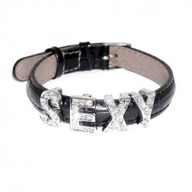 Bracciale in pelle "SEXY"