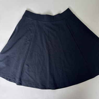 Jupe évasée bleu foncé