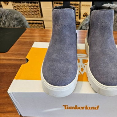 Timberland MID PULL ON - Ankle Boot - grey blue