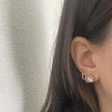 Ohrring (rosegold)