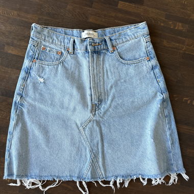 Gonna mini in denim Zara