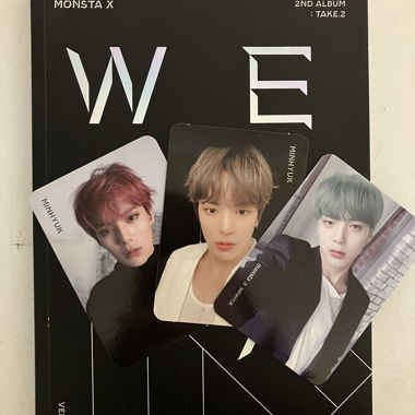 MONSTA X WE ARE HERE Album version 1