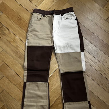 Brown pattern Jean 