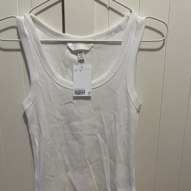 Weisses H&M Tanktop XS