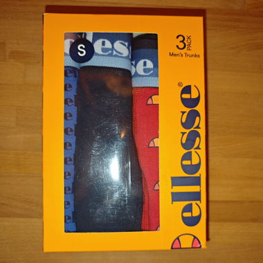 ellesse Herren-Trunks Grösse S 3er-Pack