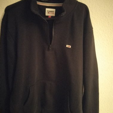 Felpa Tommy Jeans half-zip
