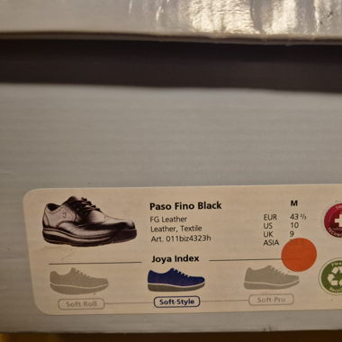 Joya Paso Fino Black (Bequeme Arbeitschuhe)