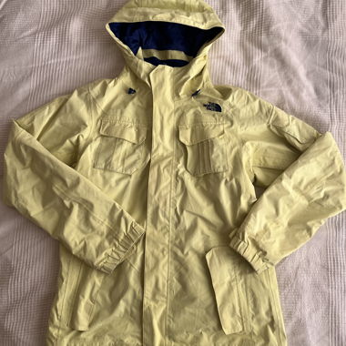 The North Face jacket yellow M