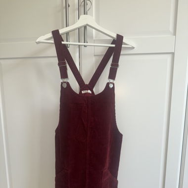 Robe Salopette Bordeaux 