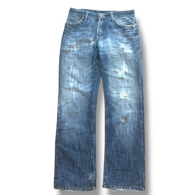 Vintage Emporio Armani ripped jeans