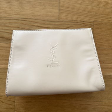 Echtes YSL Beaute Pochette Beige