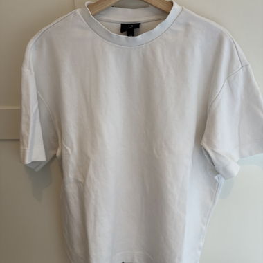 T-shirt bianca oversize