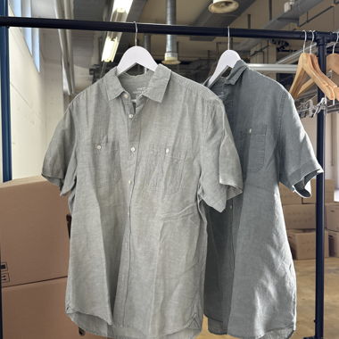 Grey Short-Sleeve Shirt