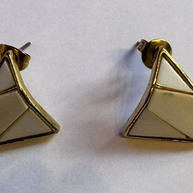 Boucles d'oreilles triangulaires