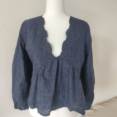 Blusa Hollister blu scuro Taglia M