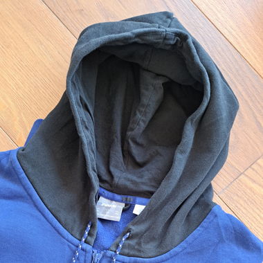 Blaue Puma Kapuzenjacke