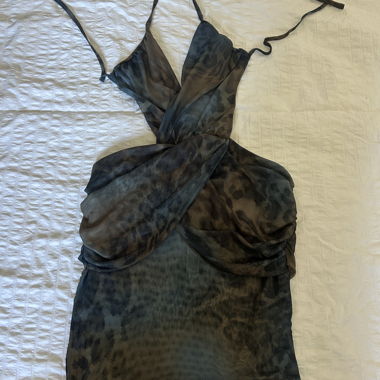 Robe courte en mesh EGO